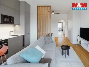 Pronájem bytu 1+kk, Praha - Smíchov, Toyen, 38 m2