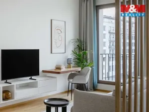 Pronájem bytu 1+kk, Praha - Smíchov, Toyen, 38 m2