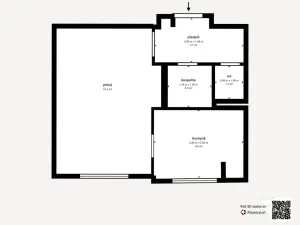 Prodej bytu 1+1, Praha - Libeň, V zahradách, 29 m2