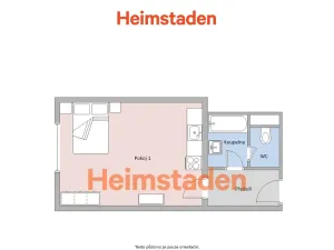 Pronájem bytu 1+kk, Albrechtice, Bažantnice, 23 m2