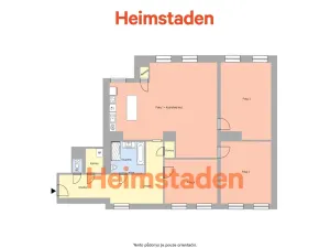 Pronájem bytu 4+kk, Ostrava - Poruba, Hlavní třída, 134 m2