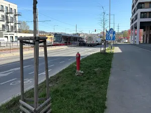 Pronájem bytu 1+kk, Praha - Hloubětín, Poděbradská, 42 m2