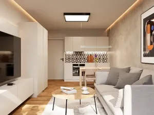 Prodej bytu 1+kk, Praha - Hodkovičky, Modřanská, 29 m2