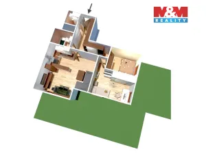 Prodej bytu 3+kk, Praha - Uhříněves, V kuťatech, 63 m2