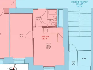 Prodej bytu 2+kk, Praha - Žižkov, Žerotínova, 35 m2