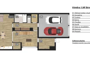 Prodej rodinného domu, Brno - Komín, Ulrychova, 275 m2