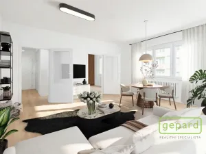 Prodej bytu 3+1, Mníšek pod Brdy, Jana Šťastného, 76 m2