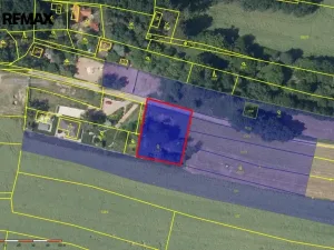 Prodej zahrady, Kunice, 1258 m2