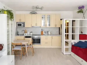 Pronájem bytu 1+kk, Praha - Hloubětín, Modrého, 34 m2