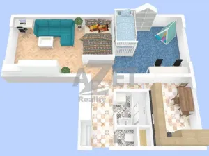 Prodej bytu 2+1, Orlová - Lutyně, Osvobození, 52 m2