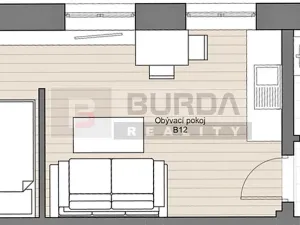 Pronájem bytu 1+1, Neratovice, 25 m2