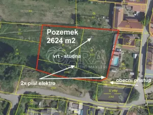Prodej pozemku pro bydlení, Krhanice, 2624 m2
