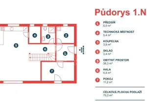 Prodej rodinného domu, Slověnice, 137 m2
