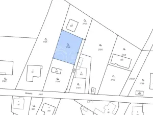 Prodej pozemku pro bydlení, Chotoviny, Zámecká, 713 m2