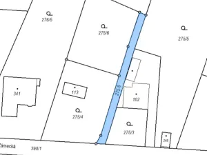 Prodej pozemku pro bydlení, Chotoviny, Zámecká, 713 m2