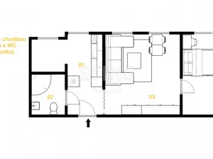 Prodej bytu 2+1, Ostrava, Vítězná, 67 m2