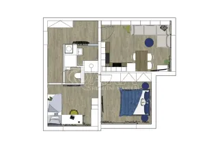 Prodej bytu 3+kk, Plzeň - Skvrňany, Lábkova, 52 m2