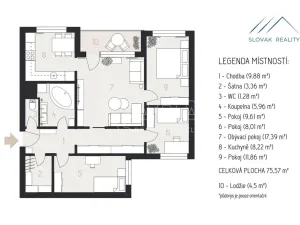 Prodej bytu 4+1, Ostrava, Proskovická, 80 m2