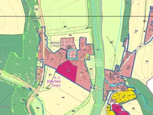 Prodej pozemku pro bydlení, Větřní, 1040 m2