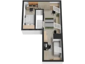 Prodej bytu 2+kk, Praha - Letňany, Křivoklátská, 54 m2