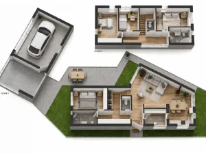 Prodej rodinného domu, Troubsko, Sadová, 277 m2