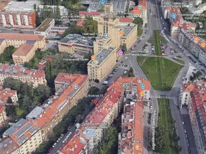 Pronájem bytu 2+kk, Praha - Dejvice, Koulova, 40 m2
