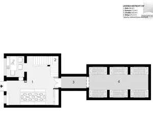 Prodej rodinného domu, Strachotín, Sklepní, 285 m2
