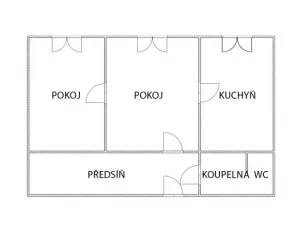 Prodej bytu 2+1, Ostrava - Zábřeh, Dolní, 45 m2