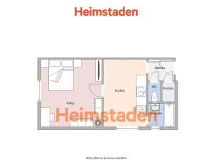 Pronájem bytu 3+kk, Ostrava - Michálkovice, Slámova, 47 m2