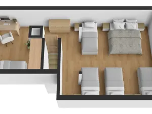 Prodej chaty, Hvožďany, 260 m2