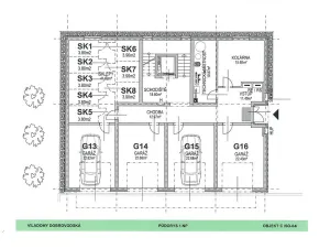Pronájem bytu 3+kk, České Budějovice - České Budějovice 5, Františka Jelena, 65 m2