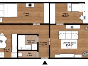 Prodej bytu 3+1, Plzeň, Koperníkova, 66 m2