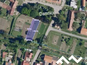 Prodej zahrady, Damnice, 552 m2