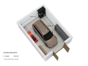 Prodej garáže, Boskovice, 23 m2