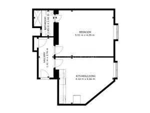 Pronájem bytu 2+kk, Praha - Michle, U plynárny, 54 m2