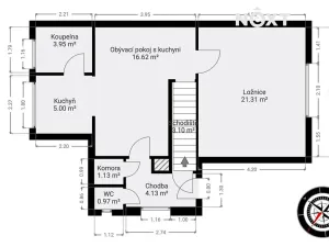 Prodej rodinného domu, Chornice, Trnavská, 90 m2