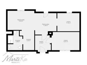 Prodej rodinného domu, Obecnice, 70 m2