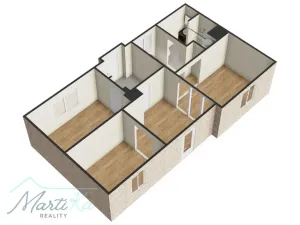 Prodej rodinného domu, Obecnice, 70 m2