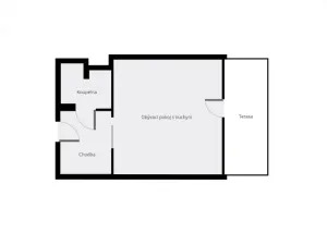 Pronájem bytu 1+kk, Praha - Horní Měcholupy, Bolevecká, 37 m2