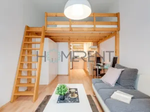 Pronájem bytu 1+kk, Praha - Letňany, Malkovského, 28 m2