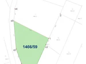 Prodej pozemku, Český Krumlov, 1001 m2