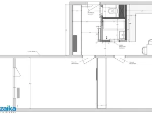 Pronájem bytu 2+1, Praha - Veleslavín, Maříkova, 55 m2