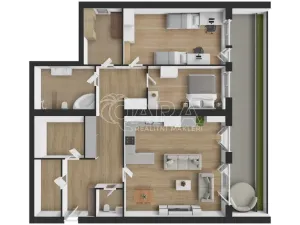 Prodej bytu 3+kk, Praha - Břevnov, Talichova, 112 m2