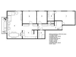 Prodej bytu 4+kk, Praha - Vokovice, Tibetská, 139 m2