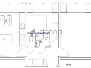 Pronájem bytu 3+kk, Praha, Oravská, 54 m2