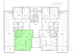 Prodej bytu 1+kk, Zlín, Lešetín I, 47 m2