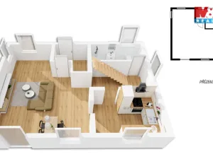 Prodej rodinného domu, Svojetice, U Remízku, 97 m2