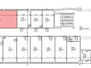 Pronájem skladu, Brno, Hněvkovského, 37 m2