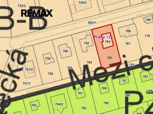 Prodej pozemku pro bydlení, Praha - Točná, Na Stráňkách, 425 m2