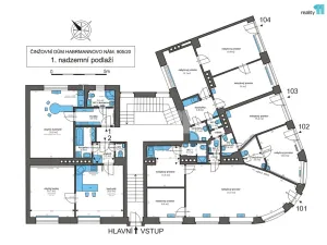 Prodej činžovního domu, Plzeň - Doubravka, Habrmannovo náměstí, 1343 m2